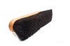 metla konský vlas drevená drevo čierne čiernymi zmeták na vnútro dlhá rúčka jemná špina voskovaná vosk