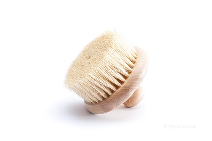 Obrázok pre výrobcu Masážna kefa s vláknami tampico - bez rúčky