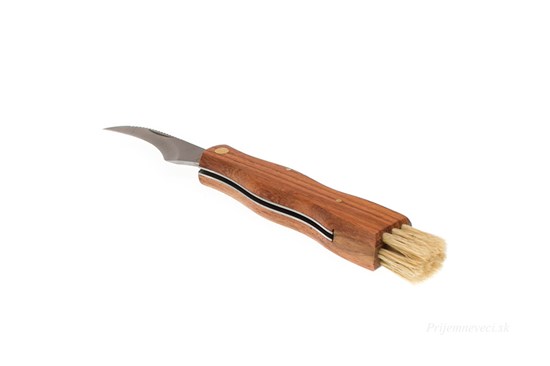 zatváraci nôž huby hubár hubarský nožík skladaci hríby hríbar drevo oceľ