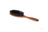 drevená kefa na vlasy vlasov dlhé husté diviačími štetinami hrušková diviačie štetiny vlasy vlasov česanie čistenie rozčesávanie drevo