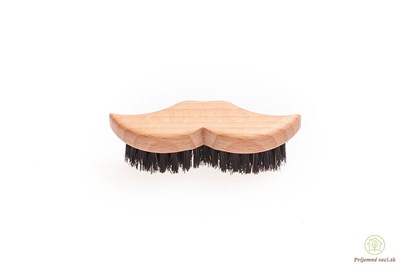 Obrázok pre výrobcu Kefa na bradu a fúzy z bukového dreva