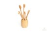 Bambusový stojan na zubnú kefku - veľký 