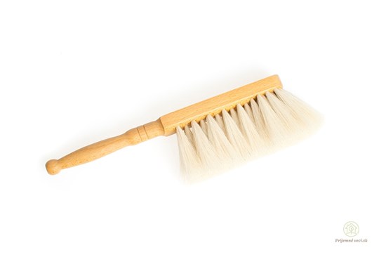 metla kozi vlas metlička malá drevená domácnosť kvalitná kozím vlasom prach