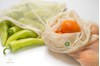 sietove vrecka vrecko sietovina biobavlna ovocie zelenina prenos kompostovatelne
