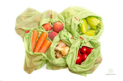 taska vrecko vrecka obal nakup sietove balenie ovocie zelenina potraviny