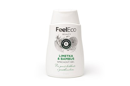 feel eco sprchový gel limetka bambus hydratuje ošetruje rastlinné zložky