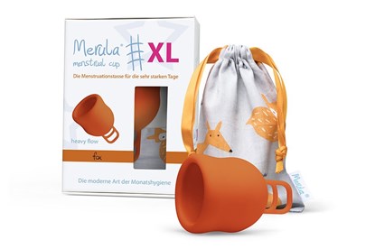 Obrázok pre výrobcu Menštruačný kalíšok Merula XL - líška