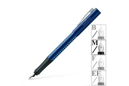 Obrázok pre výrobcu Plniace pero - modré (svetlé bodky)