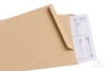 Obálky z hnedého recyklovaného papiera - C4 -10ks