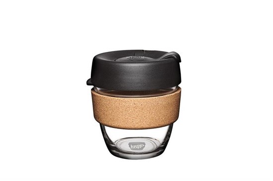 keepcup horuca napoj kava caj so sebou sklo korok skleneny pohar korkovy uchyt 