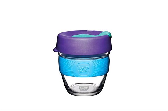 keepcup horuca napoj kava caj so sebou sklo korok skleneny pohar silikonovy uchyt silikon