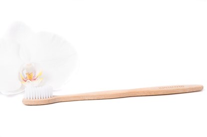 Obrázok pre výrobcu Bambusová zubná kefka - biela