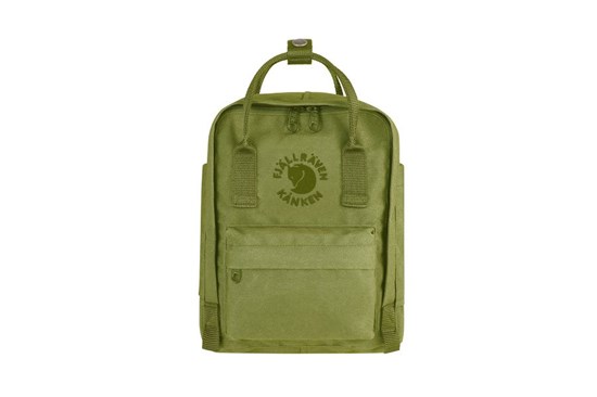 re-kanken mini spring green batoh backpack zeleny detsky skolsky batoh skolska taska ruksak fjallraven recyklovany setrny k zivotnemu prostrediu ekologicky