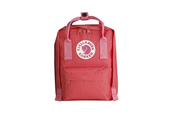 kanken mini peach pink batoh backpack broskynovy ruzovy skolsky batoh skolska taska ruksak fjallraven