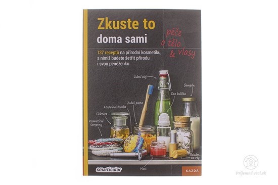 zkuste to doma sami minimalizmus kniha navody recept kniha vegetarian recyklacia udrzatelnost