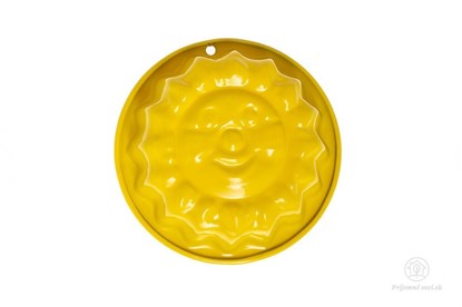 Obrázok pre výrobcu Kovová formička do piesku - žlté slniečko