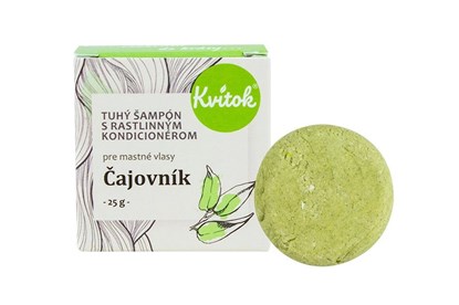 Obrázok pre výrobcu Tuhý šampón Kvitok - čajovník 25g