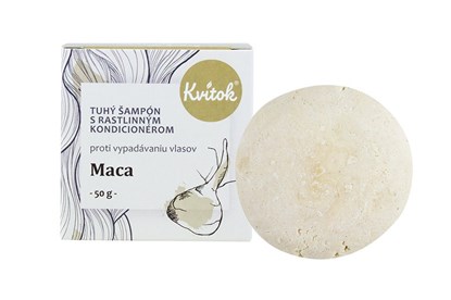 Obrázok pre výrobcu Tuhý šampón Kvitok - maca 50g