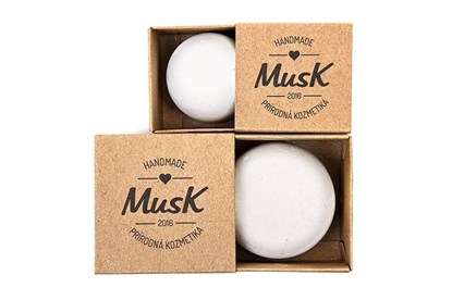 Tuhý šampón Musk 40g - na citlivú pokožku