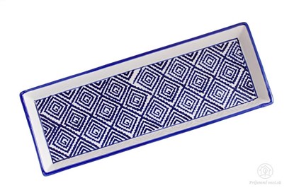 Obrázok pre výrobcu Keramická tácka - štvorčeky