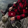 kanken fjallraven prirucna taska tasticka na doklady na peniaze cestovna mala taska deep forest travel wallet