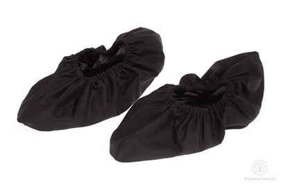 Obrázok pre výrobcu Látkové návleky na topánky - čierne