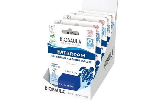 Čistiaci prostriedok Biobaula - tableta 3ks - kúpeľňa
