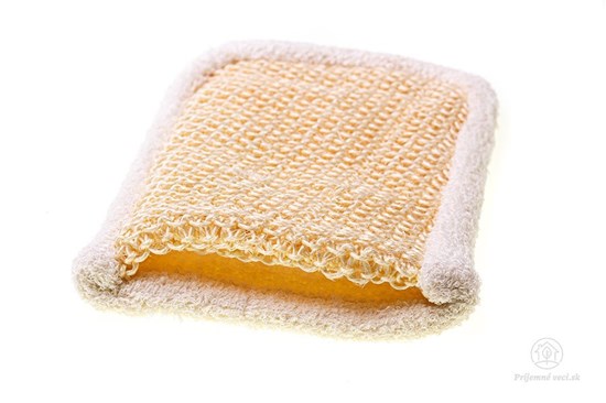 Masážna rukavica - sisal a bavlna