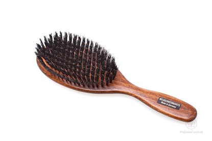 Obrázok pre výrobcu Kefa na vlasy - tmavé bukové drevo a diviačie štetiny