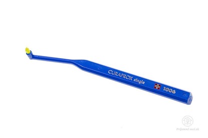 Obrázok pre výrobcu Jednozväzková zubná kefka Curaprox Single - tmavomodrá