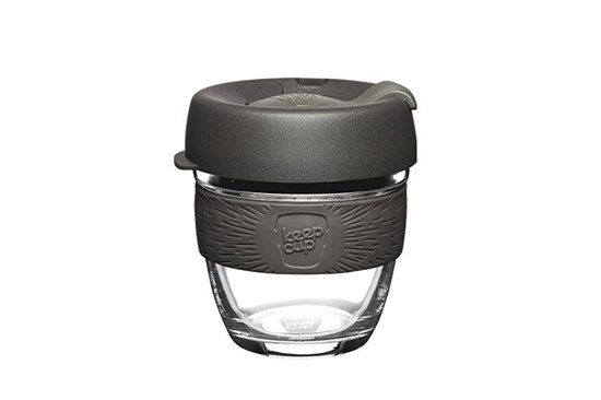 keepcup horuca napoj kava caj so sebou sklo korok skleneny pohar silikonovy uchyt silikon