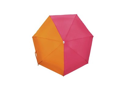 Skladací dáždnik Anatole mini - Josephine - dvojfarebný oranžová/ružová