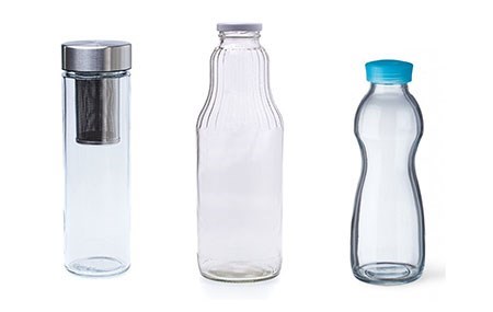 Obrázok pre kategóriu Sklenené fľaše