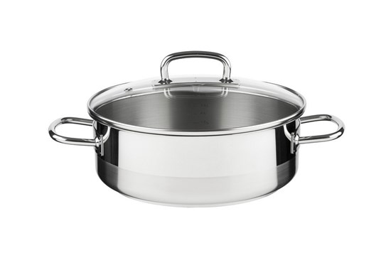 Nerezový nízky hrniec s pokrievkou Kolimax Professional - 3l