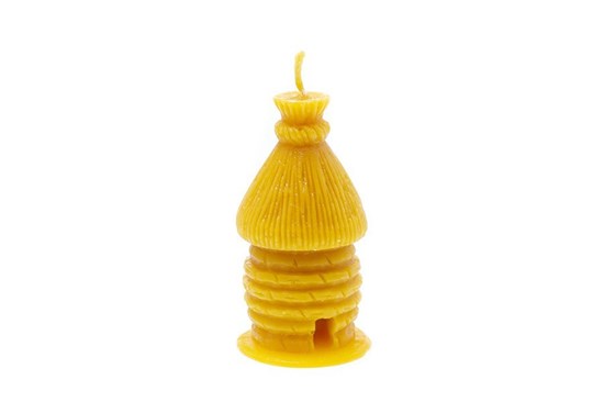 Sviečka z včelieho vosku - úľ