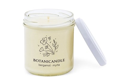 Obrázok pre výrobcu Sójová sviečka Botanicandle - malá - bergamot, grep, citrón