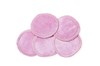 Látkové odličovacie tampóny - ružové - 5ks