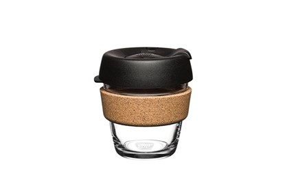 Obrázok pre výrobcu KeepCup XS - čierny s korkovým úchytom