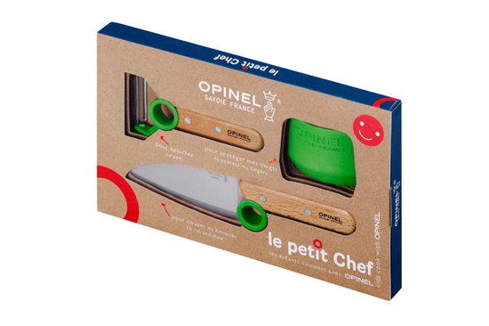 Opinel - Le Petit Chef - zelený set