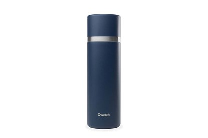 Obrázok pre výrobcu Termoska Qwetch s pohárom - 750ml - modrá