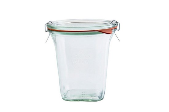 Zavárací pohár Weck štvorcový - 545ml