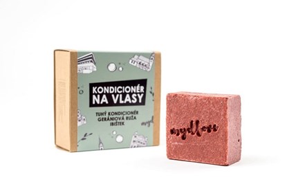 Obrázok pre výrobcu Tuhý kondicionér Mydlove - gerániová ruža - 50g