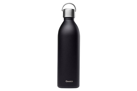 Termo fľaša Qwetch "Active" - 1000ml - čierna