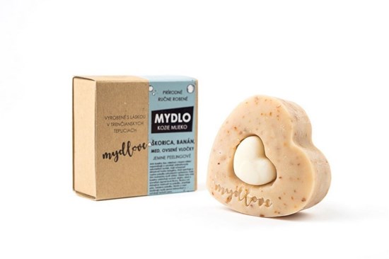 Mydlove - mydlo s kozím mliekom - škorica
