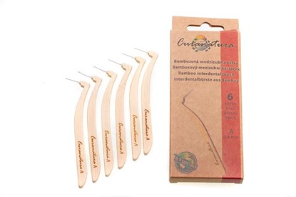 Obrázok pre výrobcu Bambusové medzizubné kefky  - 0,4 mm (6ks)