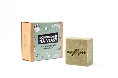 Obrázok pre výrobcu Tuhý kondicionér Mydlove - jemná mäta - 50g