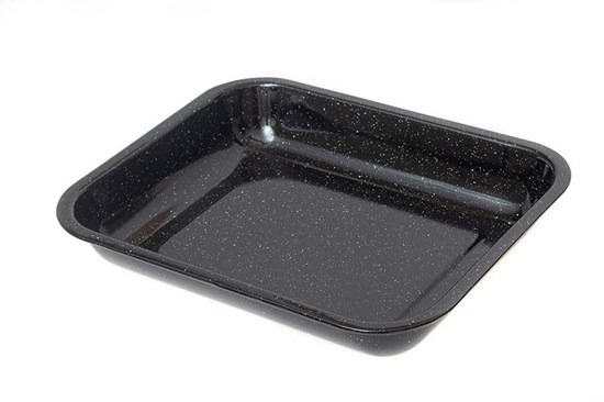 Smaltovaný plech na pečenie Belis - 36,5 x 29,5 x 5 cm