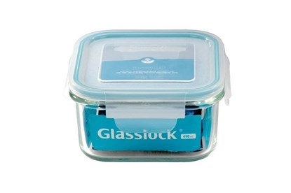 Obrázok pre výrobcu Sklenená štvorcová dóza Glasslock - 490ml