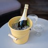Smaltované univerzálne vedierko - 3,5 l - žlté