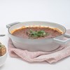 Smaltovaná aroma panvica s pokrievkou - 24cm - rôzne farby